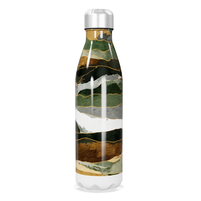 Garrafa Inox - Estampa Marmorizada