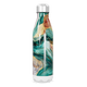 Garrafa Inox - Estampa Mármore Verde