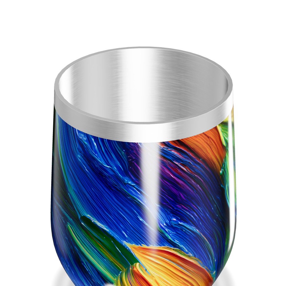 Copo Térmico Slim - Colorido Inox