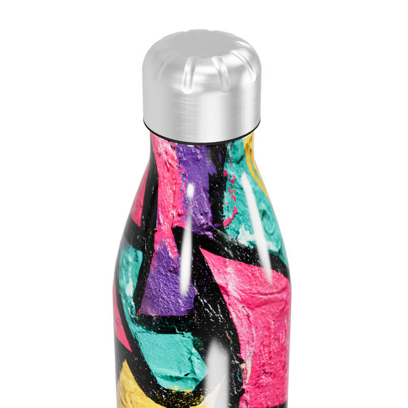 Garrafa Inox - Estampa Colorida Graffiti