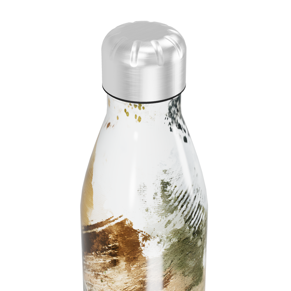 Garrafa Inox Estampa Abstrata