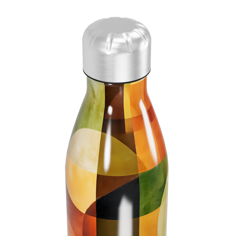 Garrafa Inox - Estampa Colorida Geométrica
