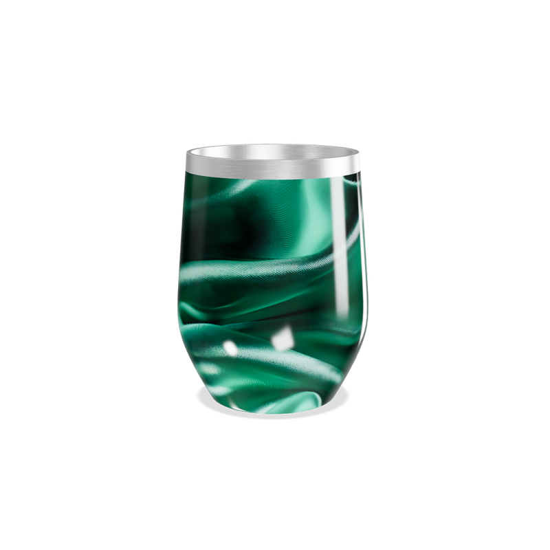 Copo Térmico Slim Verde Marmorizado Inox