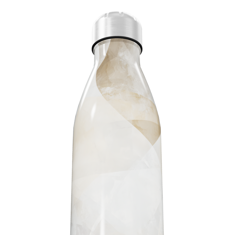 Garrafa Inox - Branco Mármore 750ml