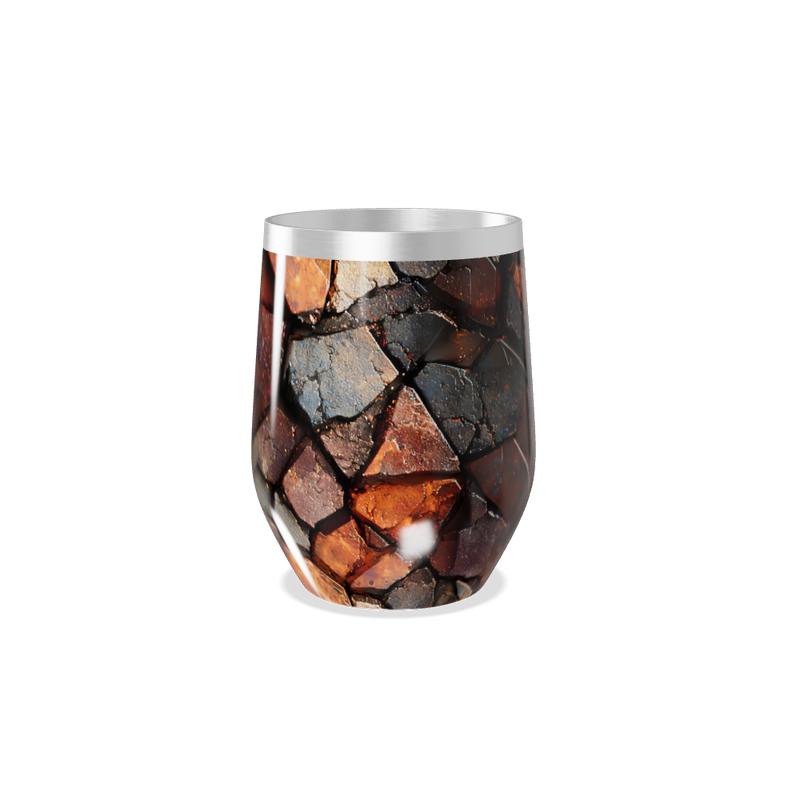 Copo Térmico Slim - Estampa Pedras Naturais