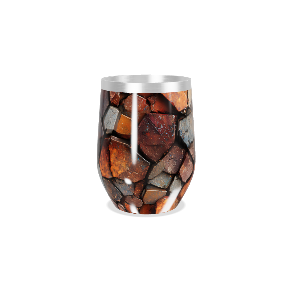 Copo Térmico Slim - Estampa Pedras Naturais