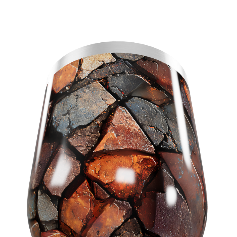 Copo Térmico Slim - Estampa Pedras Naturais