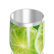 Copo Térmico Slim - Estampa de Limão Verde
