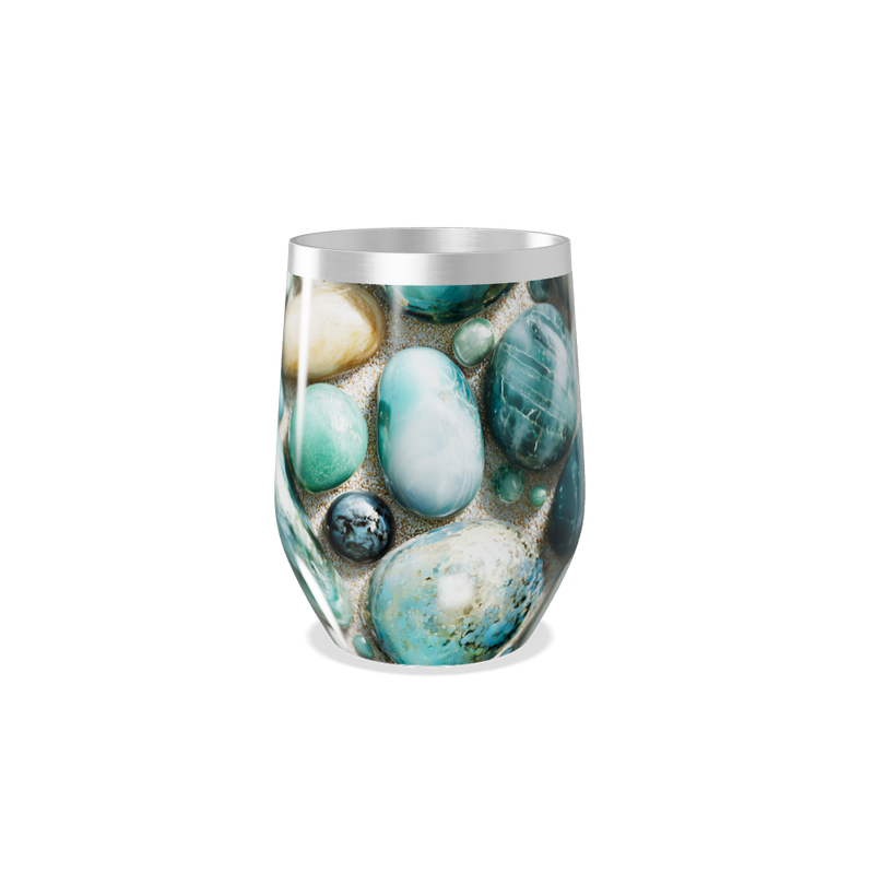 Copo Térmico Slim - Pedras Coloridas