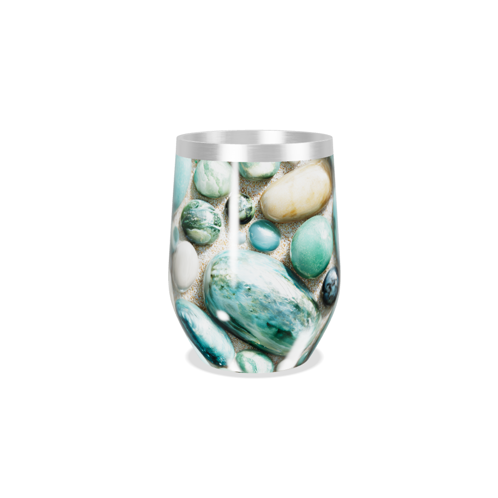 Copo Térmico Slim - Pedras Coloridas