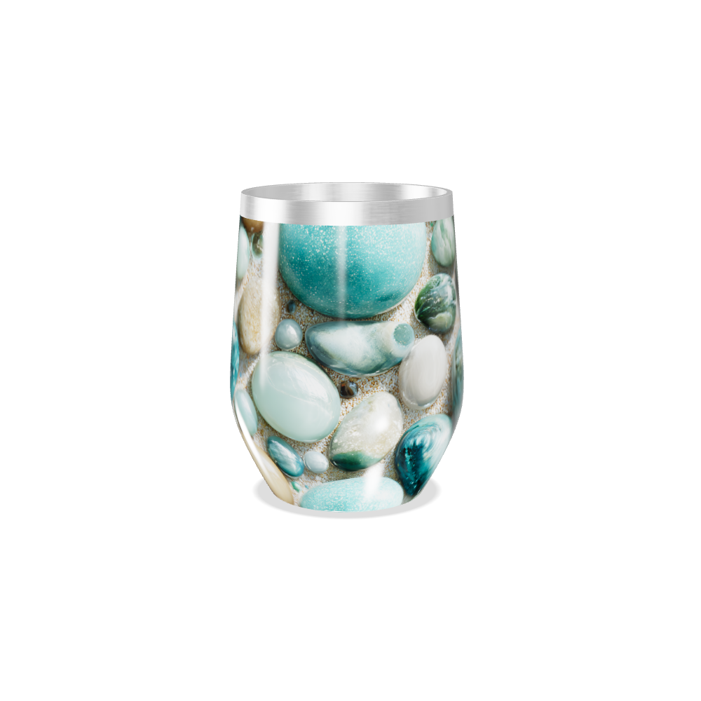 Copo Térmico Slim - Pedras Coloridas