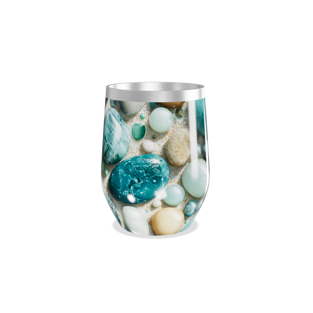 Copo Térmico Slim - Pedras Coloridas