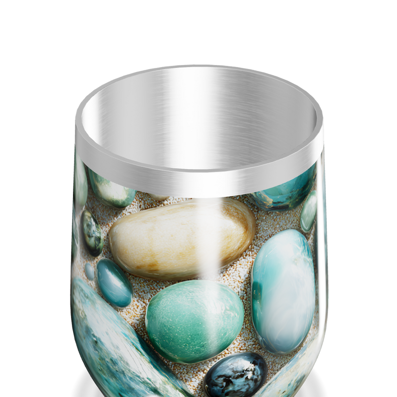 Copo Térmico Slim - Pedras Coloridas