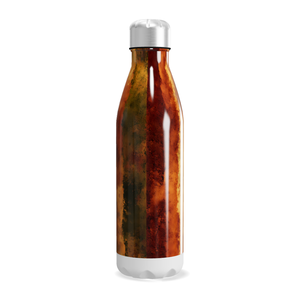Garrafa Inox - Estampa Marmorizada Colorida