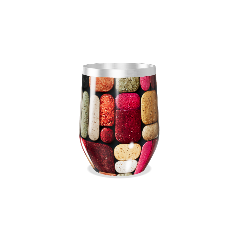 Copo Térmico Slim - Estampa Colorida