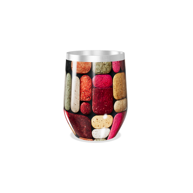 Copo Térmico Slim - Estampa Colorida