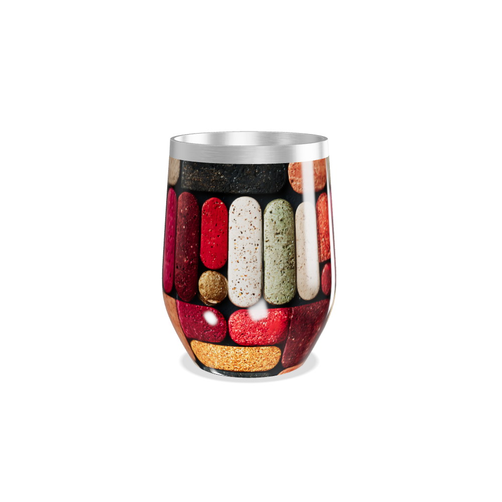 Copo Térmico Slim - Estampa Colorida