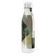 Garrafa Inox - Estampada Verde e Bege