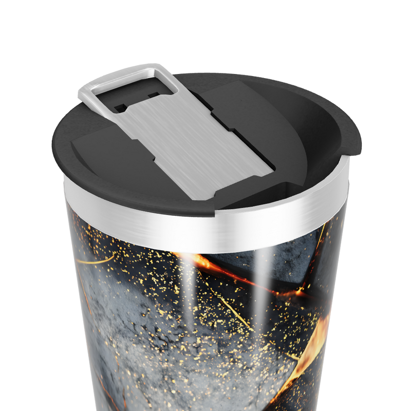 Copo Térmico - Estampa Abstrata Aço Inox