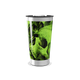 Copo Térmico - Verde com Caveiras