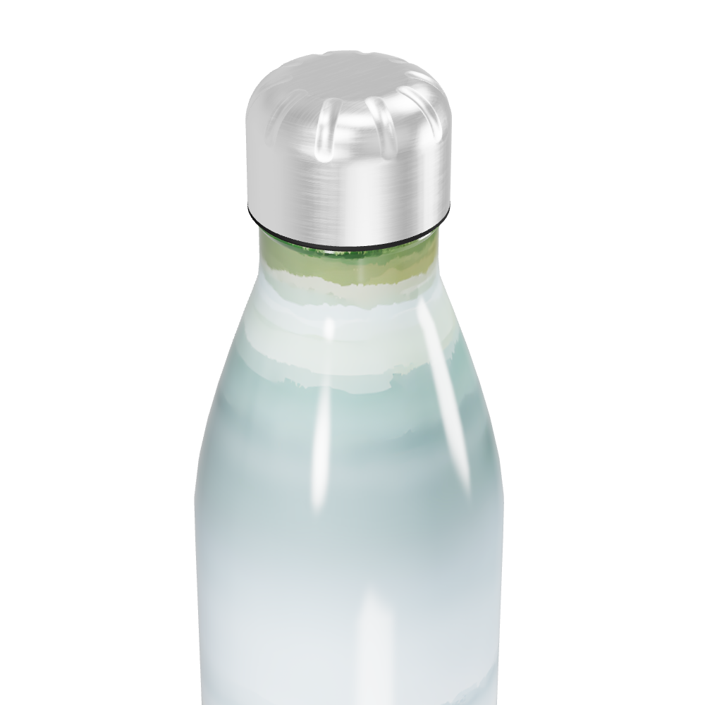 Garrafa Inox Verde Paisagem 500ml