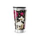 Copo Térmico - Estampa Caveira Floral