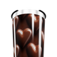 Copo Térmico - Corações Chocolate Aço Inox