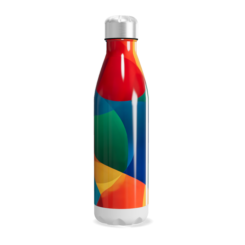 Garrafa Inox - Colorida Abstrata 750ml