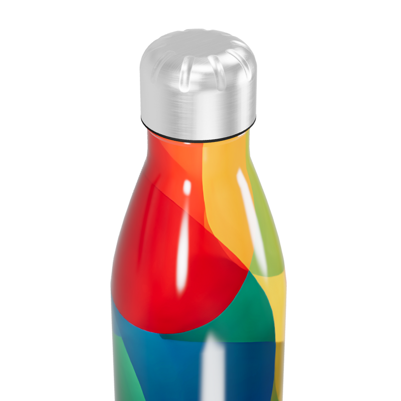 Garrafa Inox - Colorida Abstrata 750ml