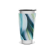 Copo Térmico - Estampa Abstrata Azul