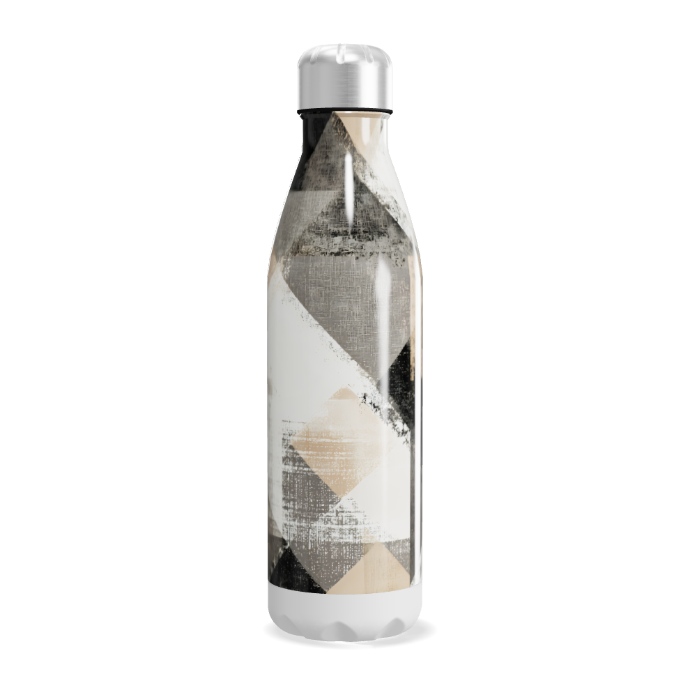Garrafa Inox - Estampa Geométrica Moderna