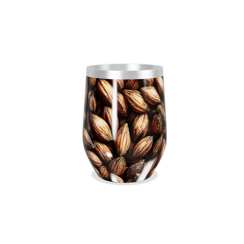 Copo Térmico Slim - Estampa Grãos Madeira