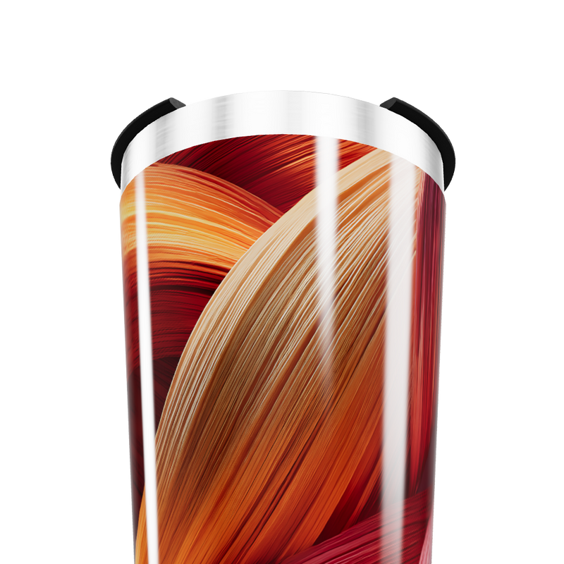 Copo Térmico - Estampa Abstrata Colorida