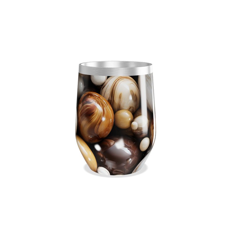 Copo Térmico Slim - Estampa de Esferas Coloridas