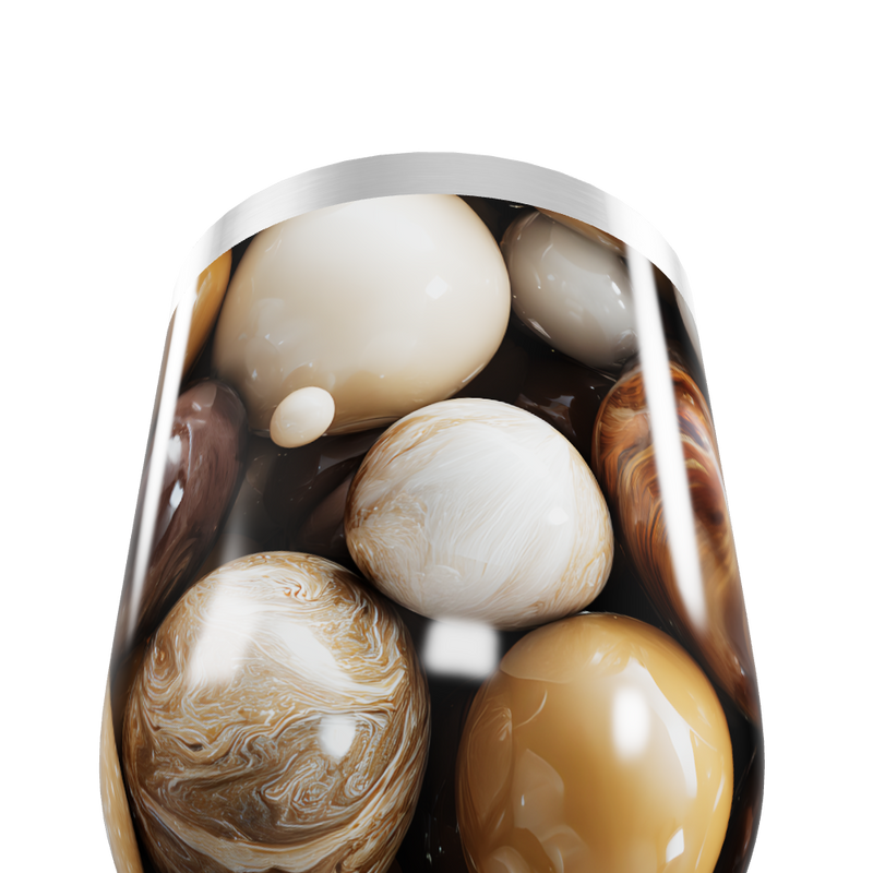 Copo Térmico Slim - Estampa de Esferas Coloridas