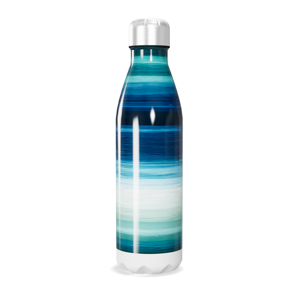 Garrafa Inox Listrada Azul Verde