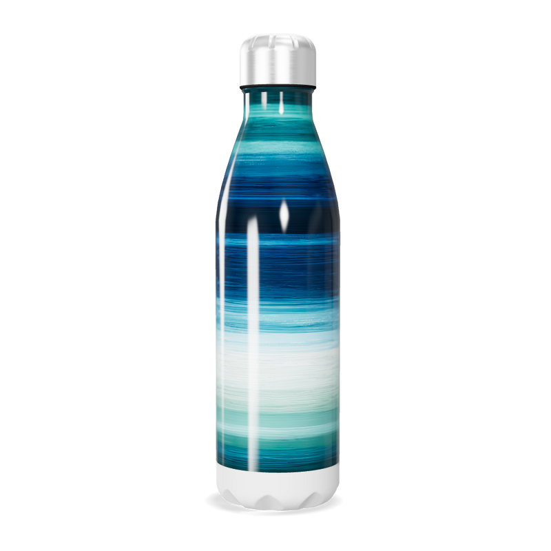 Garrafa Inox Listrada Azul Verde