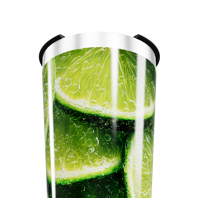 Copo Térmico - Estampa Limão Aço Inox