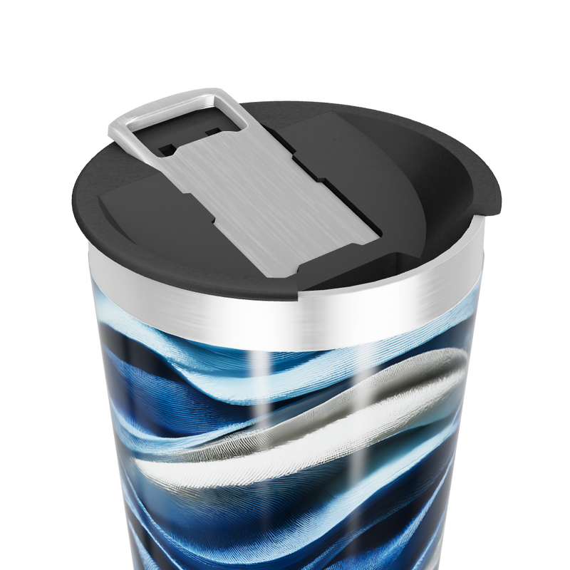 Copo Térmico - Estampa Ondas Azul