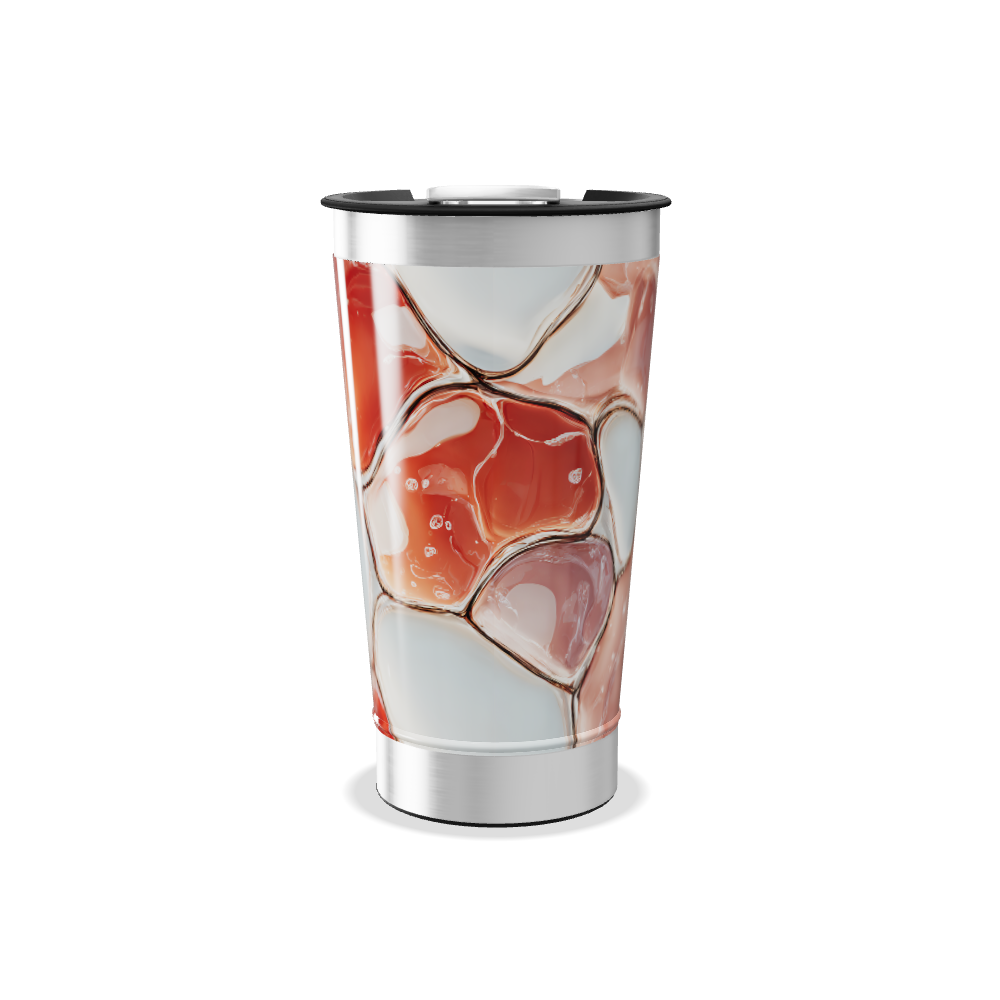 Copo Térmico - Estampa Marmorizada
