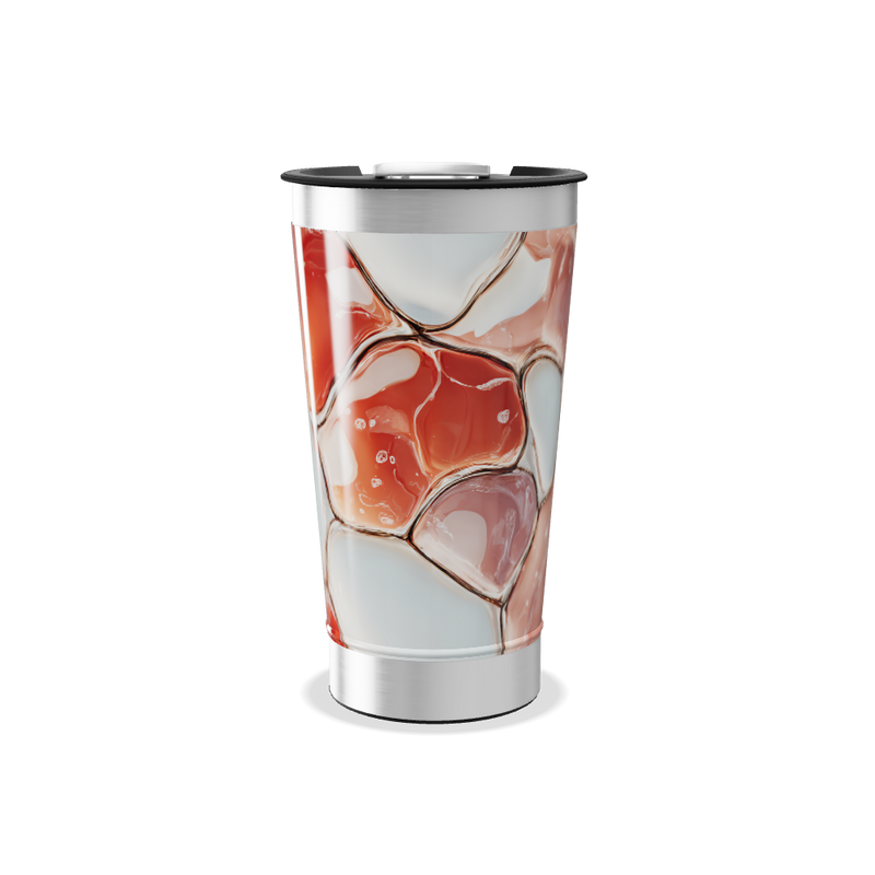 Copo Térmico - Estampa Marmorizada