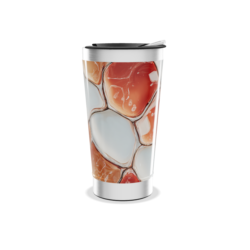Copo Térmico - Estampa Marmorizada