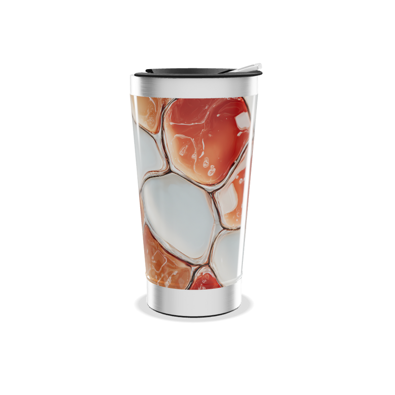 Copo Térmico - Estampa Marmorizada