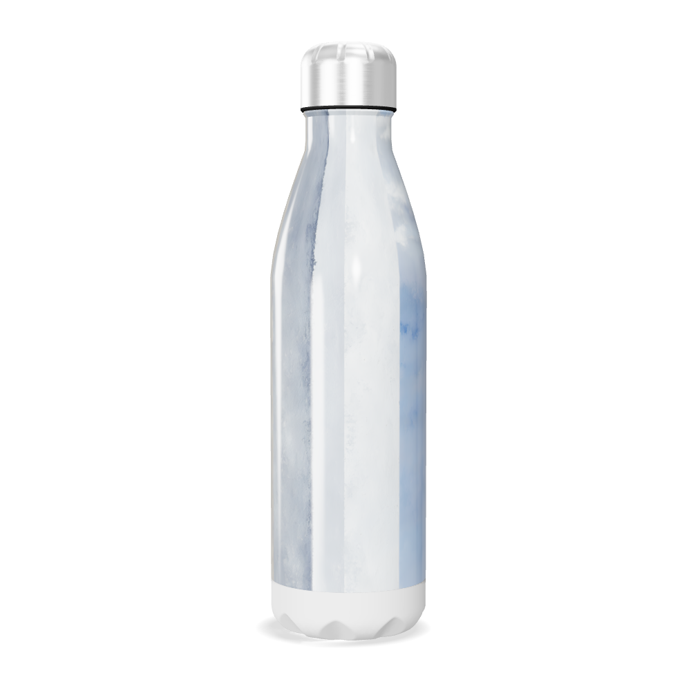 Garrafa Inox Branco Perolado 500ml