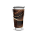 Copo Térmico - Marmorizado Marrom Inox