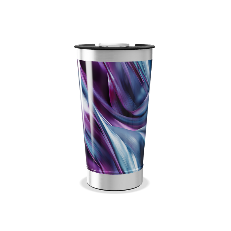 Copo Térmico - Azul e Roxo Metálico