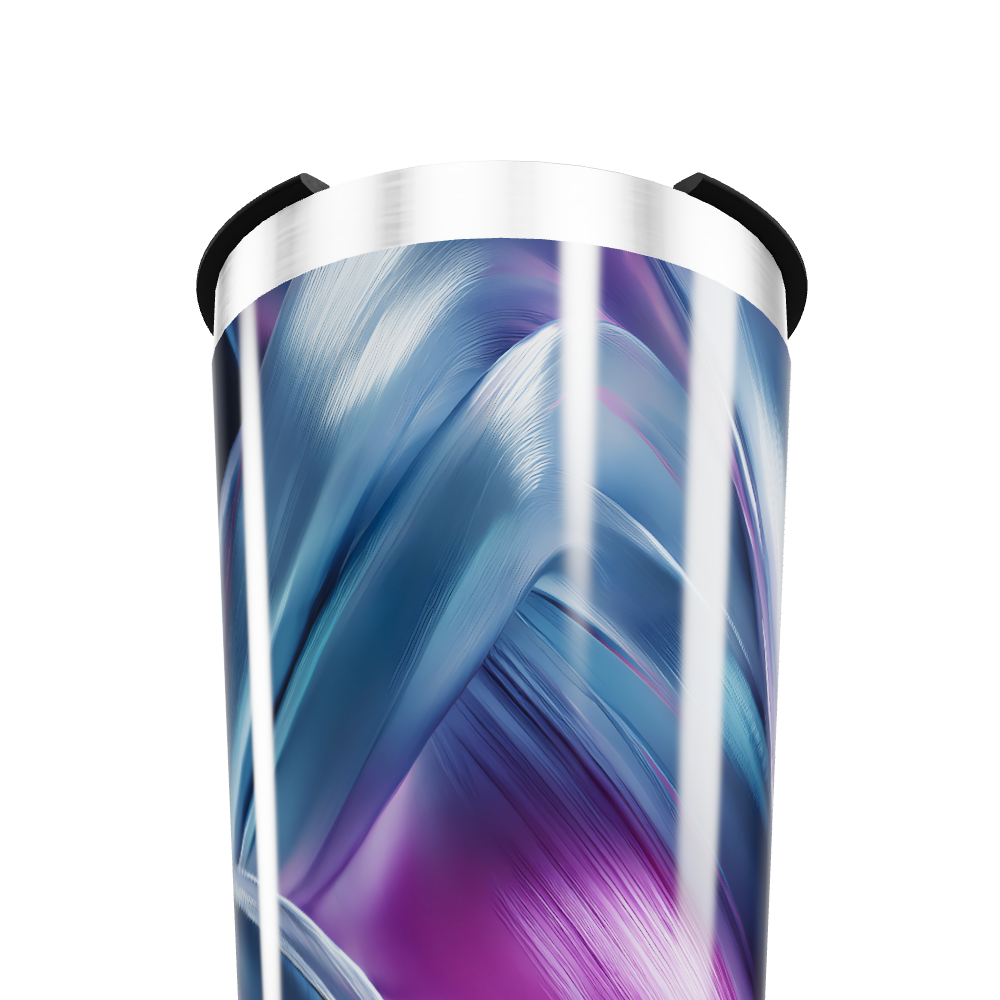 Copo Térmico - Azul e Roxo Metálico