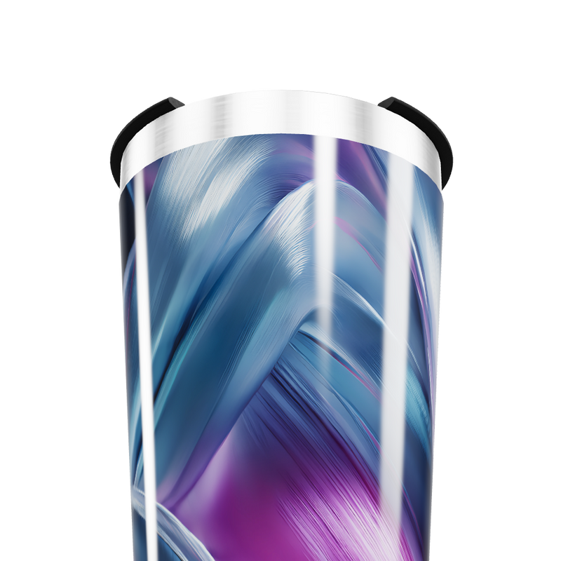 Copo Térmico - Azul e Roxo Metálico