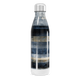 Garrafa Inox Listrada Azul e Prata