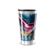 Copo Térmico - Design Abstrato Multicor